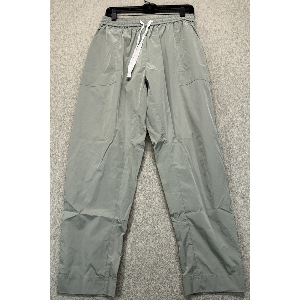 Halle Berry x Sweaty Betty Womens Track Pants Chalk Green Drawstring Waist S